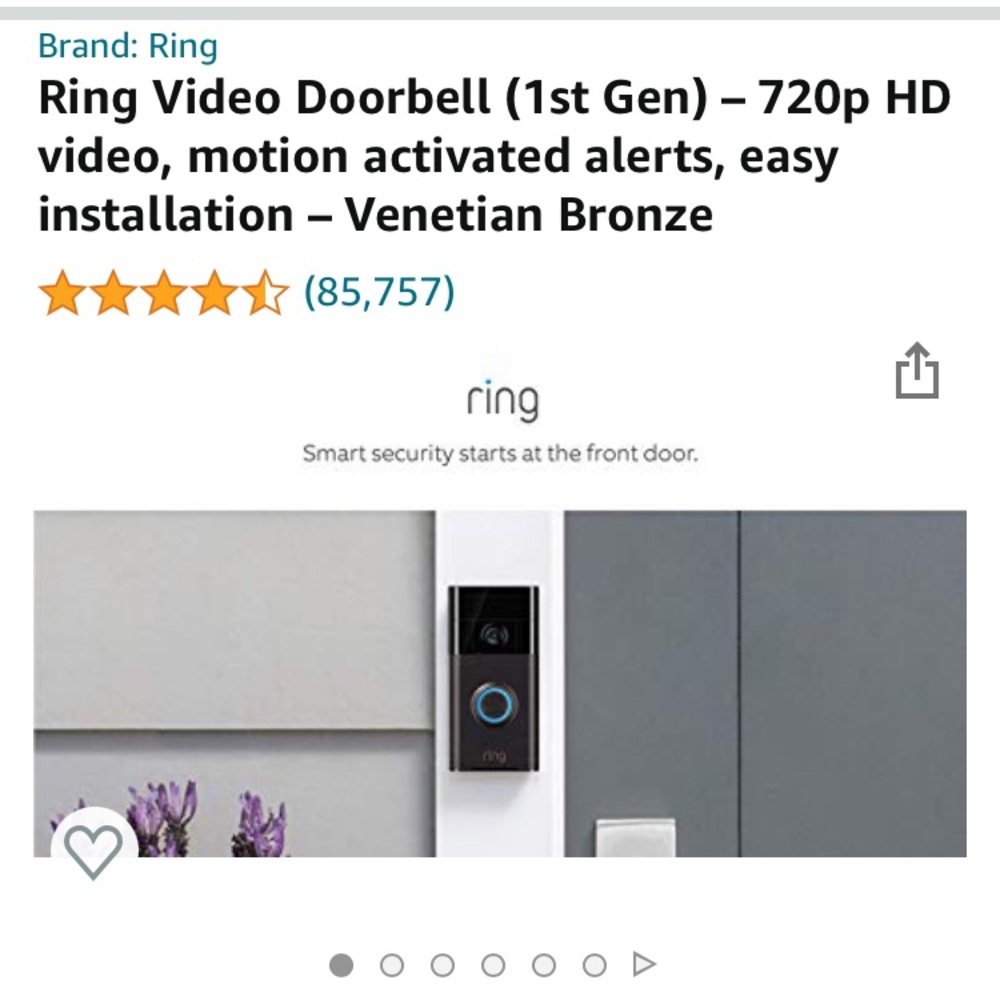Ring door bell